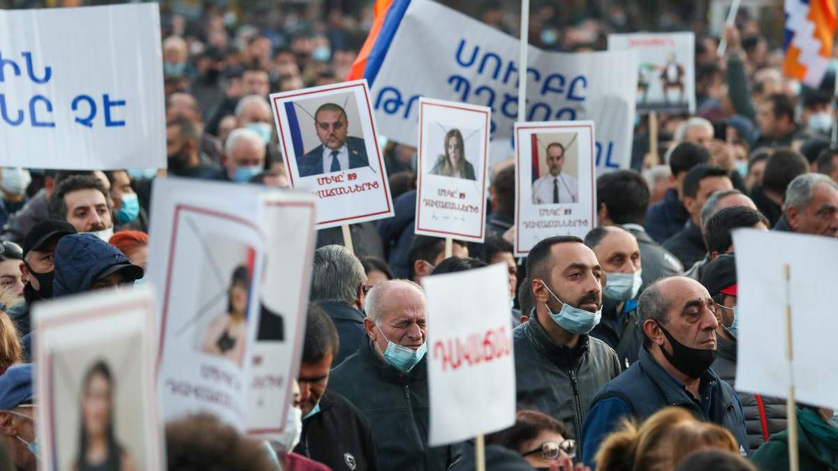 Протести в Вірменії 16 листопада 2020: новини сьогодні, фото, відео Протести в Вірменії 16 листопада 2020: новини сьогодні, фото, відео