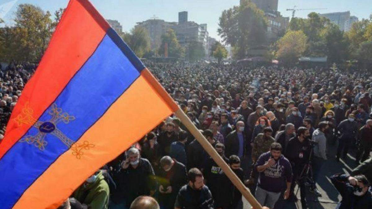 Протестна автохода в Єревані: силовики розігнали її – відео Протестна автохода в Єревані: силовики розігнали її – відео