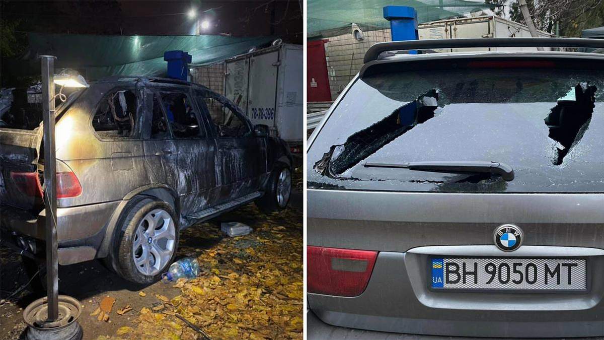 В Одесі 21 листопада 2020 спершу розбили, а потім спалили авто активіста Дем'яна Ганула: що відомо В Одесі 21 листопада 2020 спершу розбили, а потім спалили авто активіста Дем'яна Ганула: що відомо