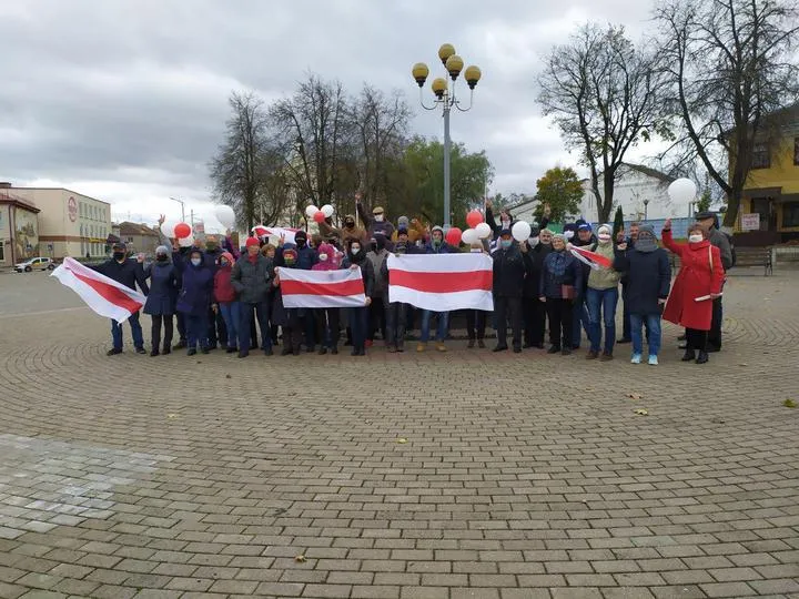 Новогрдука, Білорусь, протести