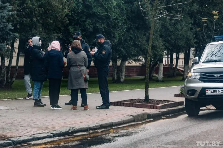 Вітебськ, протести, Білорусь, 18 жовтня Вітебськ, протести, Білорусь, 18 жовтня