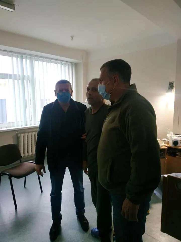 Перше фото Балуха після побиття Перше фото Балуха після побиття