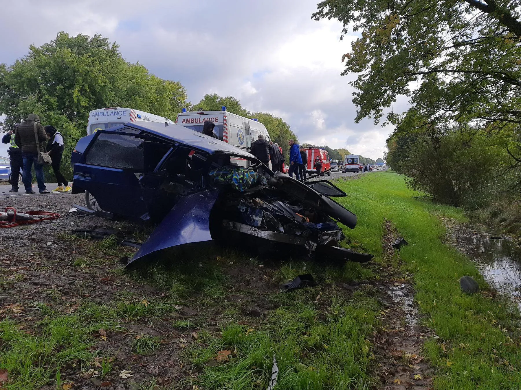 На Львівщині 19.10.2020 трапилась жахлива аварія, з 2 загиблими На Львівщині 19.10.2020 трапилась жахлива аварія, з 2 загиблими