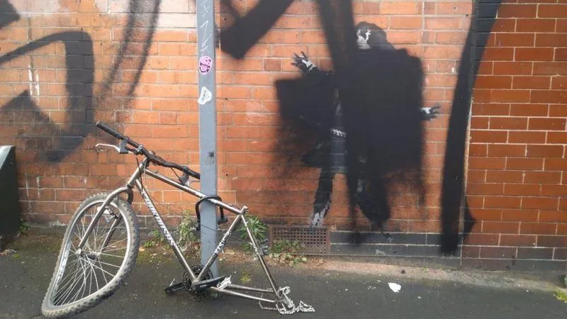 бенксі графіті британія