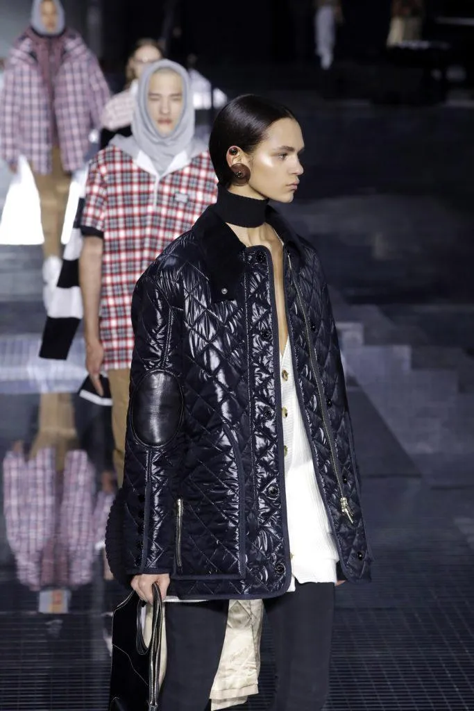 Стьобаний пуховик Burberry Стьобаний пуховик Burberry